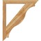 Ekena Millwork Funston Traditional Rough Sawn Bracket, Western Red Cedar, 4"W x 42"D x 48"H BKT04X42X48FST01RWR - alternate 4